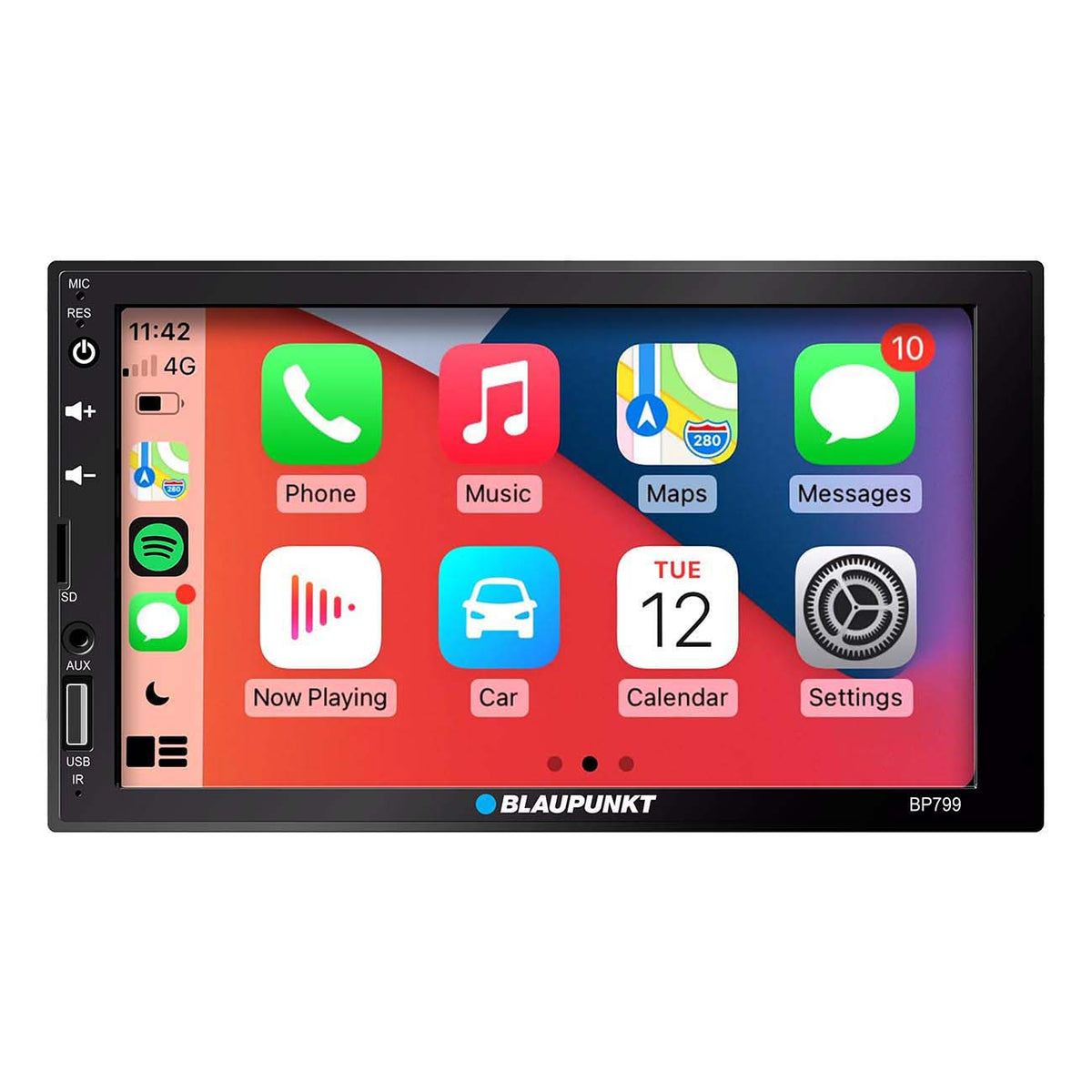 Blaupunkt Double DIN Mechless Receiver with 7.0″ Touch Screen Mirrorlink Android Auto/ Apple Carpl