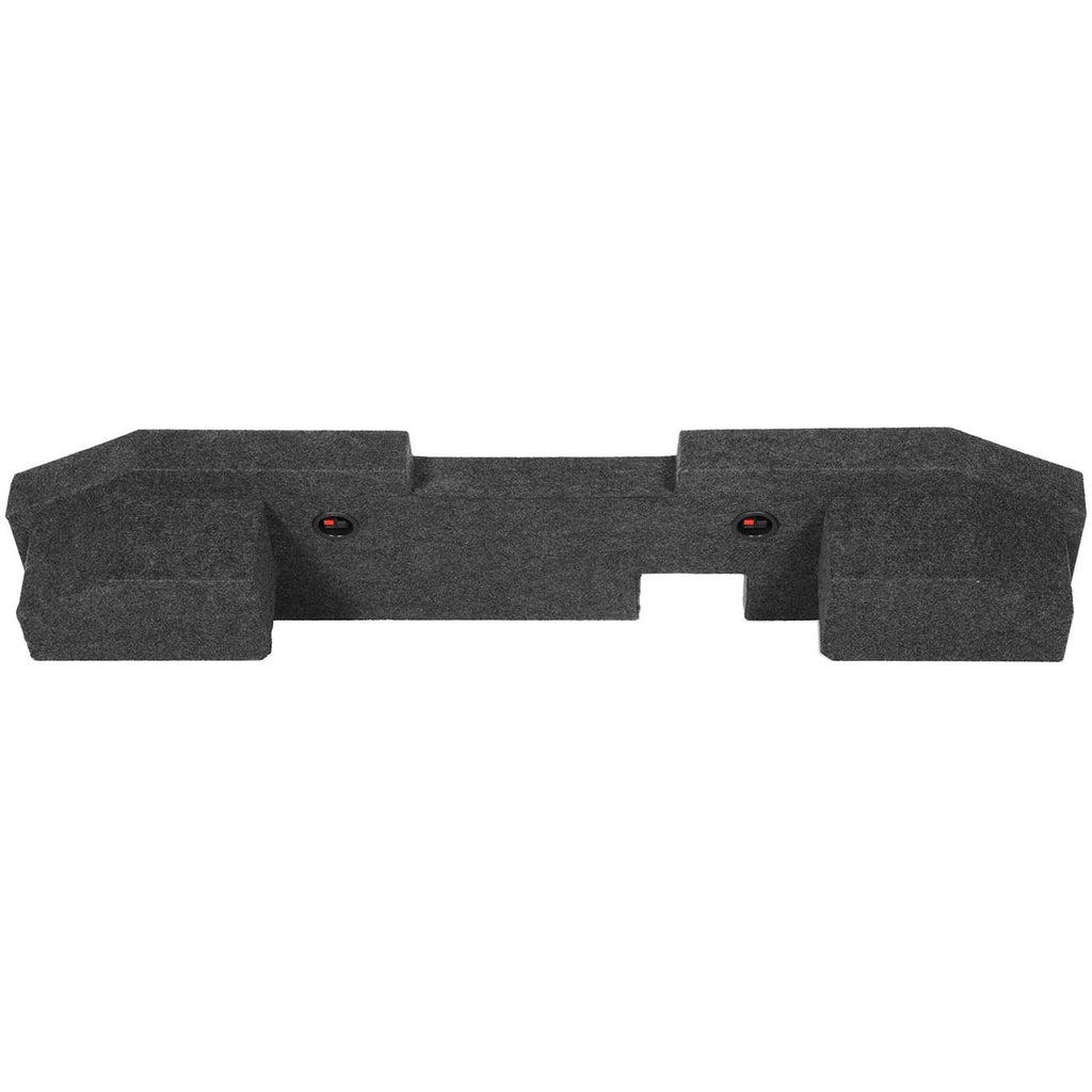 QPower Dodge Ram Quad Cab 4-Door ’02-’26 Dual 10″ Sealed Empty Woofer Enclosure