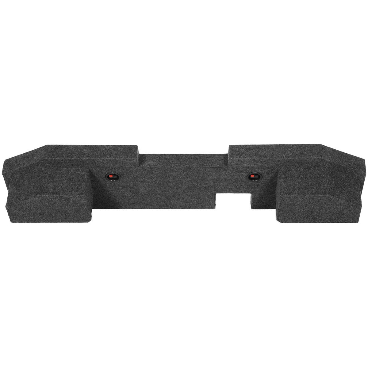 QPower Dodge Ram Quad Cab 4-Door ’02-’26 Dual 10″ Sealed Empty Woofer Enclosure
