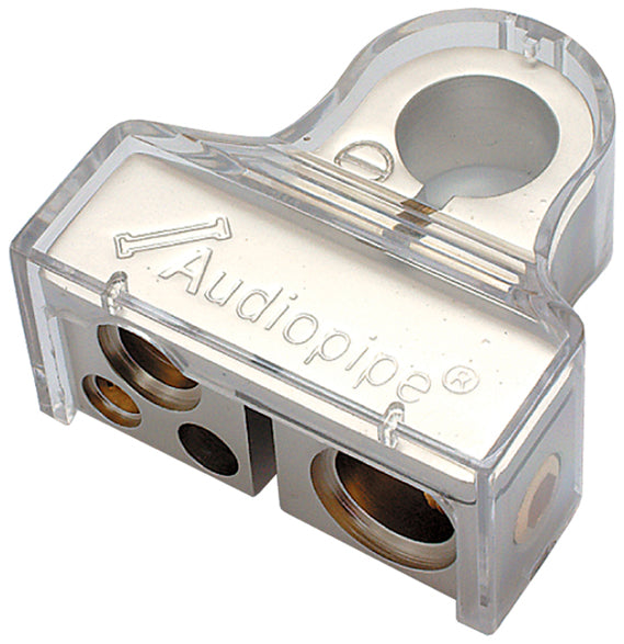 Audiopipe Platinum Finish Battery Terminal Negative - Multi-Feed
