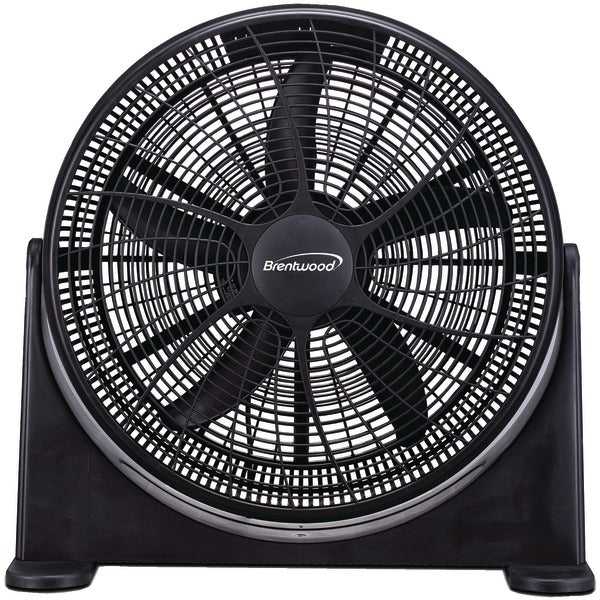 BRENTWOOD(R) 20IN HIGH VLCTY FAN BLK
