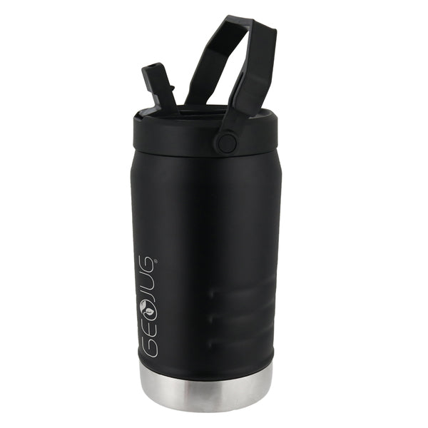 BRENTWOOD(R) GEOJUG 40OZ SS VC SP JG W/FH BLK