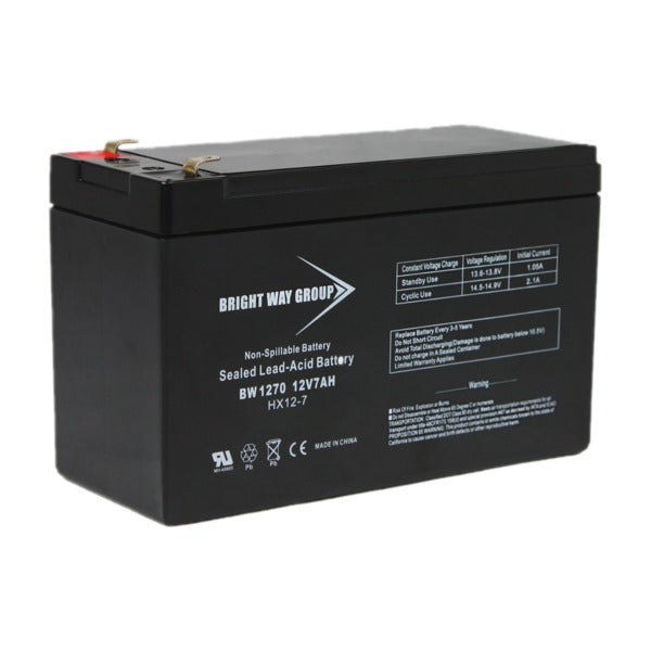 BRIGHT WAY GROUP(R) 12V 7A SLD LD ACD BAT