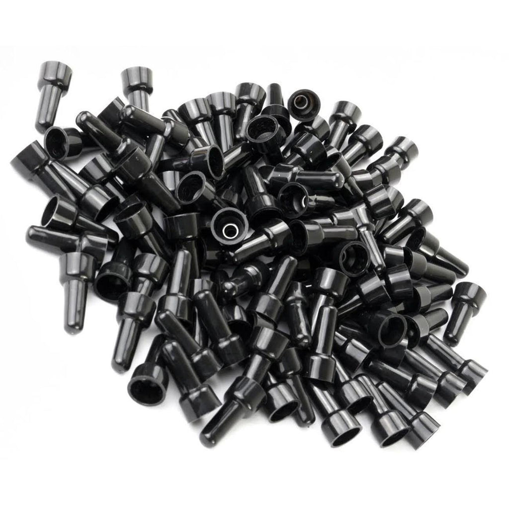 Installation Solution Long Barrel Nylon Crimp Caps 14/22ga. - Black (100 pack)