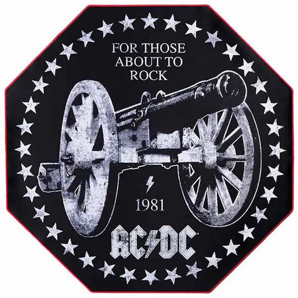 SUBSONIC GAMING FLOOR MAT AC/DC