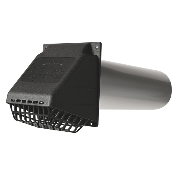DEFLECTO(R) 4IN WM BLK HOOD ASMB PIPE