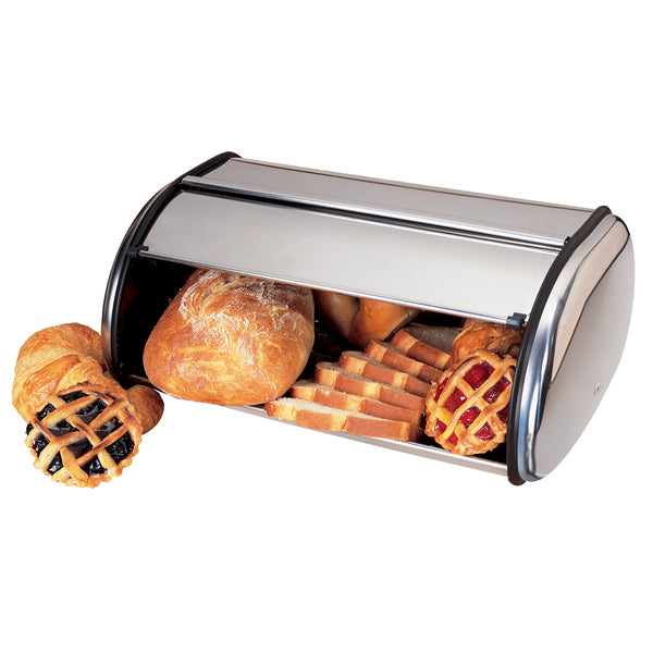 PANTRYMATE(TM) STAINLESS STEEL BREAD BOX