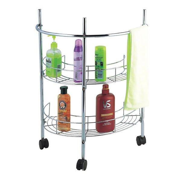 EUROHOME BATH CHRM BSN RK W/WHLS