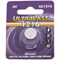 ULTRALAST(R) 3V LITH COIN BATTERY