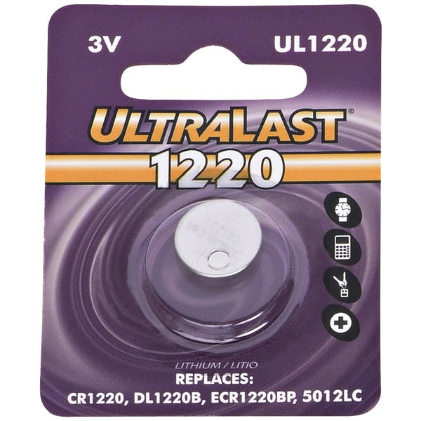 ULTRALAST(R) 3V LITH COIN BATTERY
