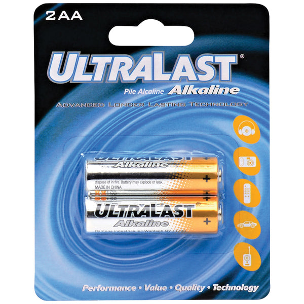 ULTRALAST(R) 2PK 1.5V AA BATT