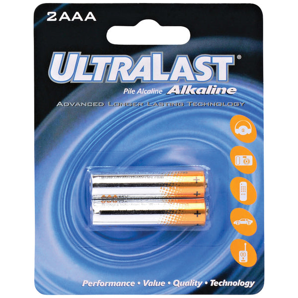 ULTRALAST(R) 2PK 1.5V AAA BATT