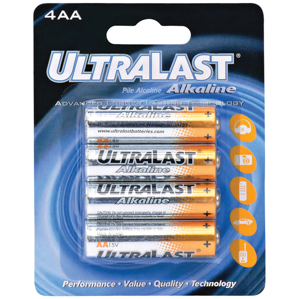 ULTRALAST(R) 4PK 1.5 AA BATTERY