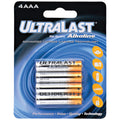 ULTRALAST(R) 4PK CARDED AAA BATT