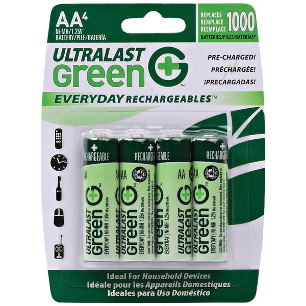 ULTRALAST(R) 4PK CARDED AA BATTERIES