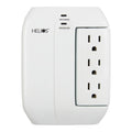 HELIOS 5OUT 2USB SURGE WALL TAP