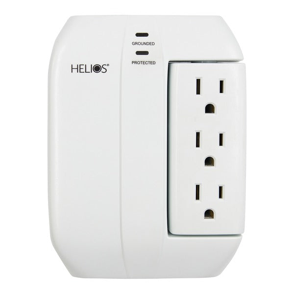HELIOS 5OUT 2USB SURGE WALL TAP