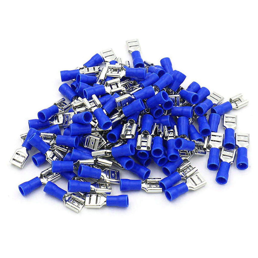 XScorpion Female Quick Disconnect 14/16ga – Blue (100 pack)