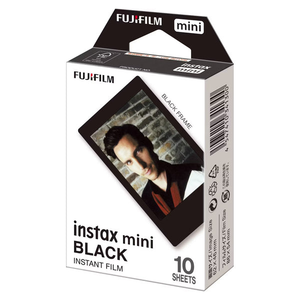 FUJIFILM(R) 10 PK MINI FILM BLK BRDR