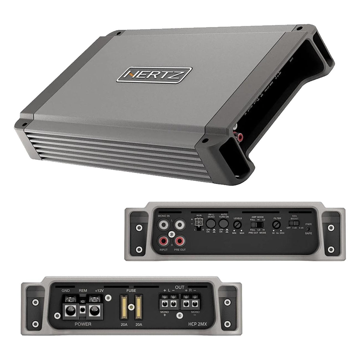 Hertz Marine/Offroad/UTV 2 Channel Amplifier 800W Max