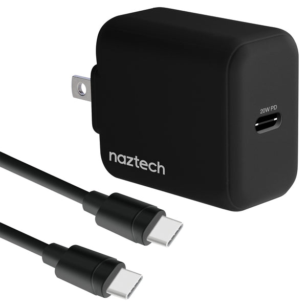 NAZTECH(R) 20W USBC WALL CHRGR & CBL