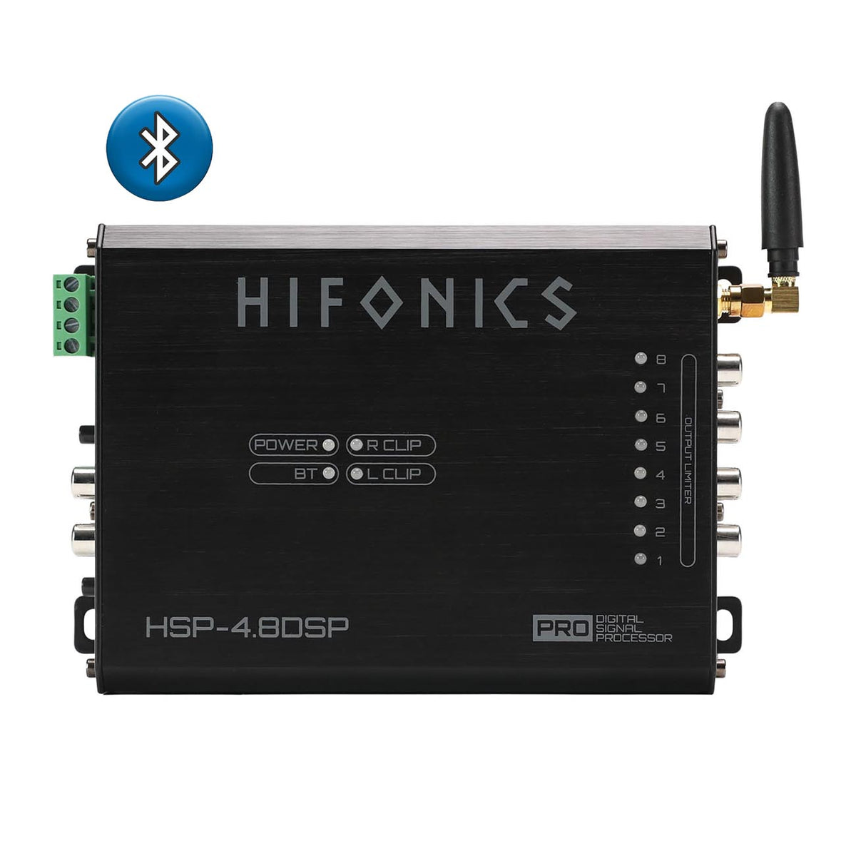 Hifonics Digital Signal Processor with 31 Band Parametric EQ & Bluetooth