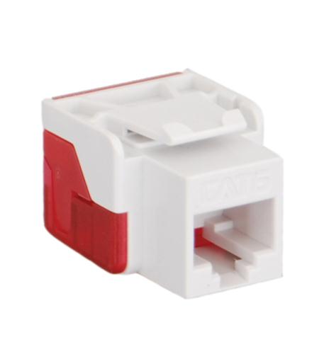 MODULE, CAT 6, EZ, WHITE