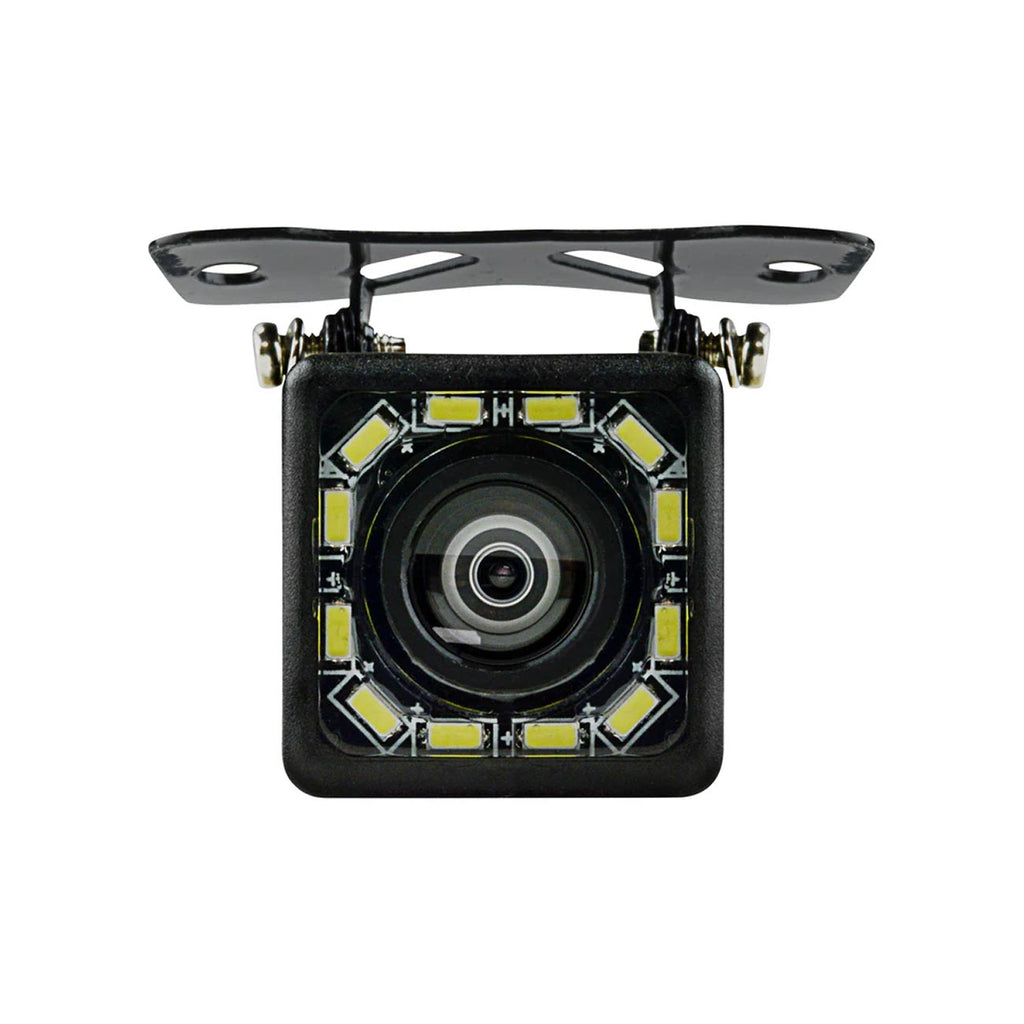 Installation Solution Car Rear View Camera 12 LED Lights with Guideline View