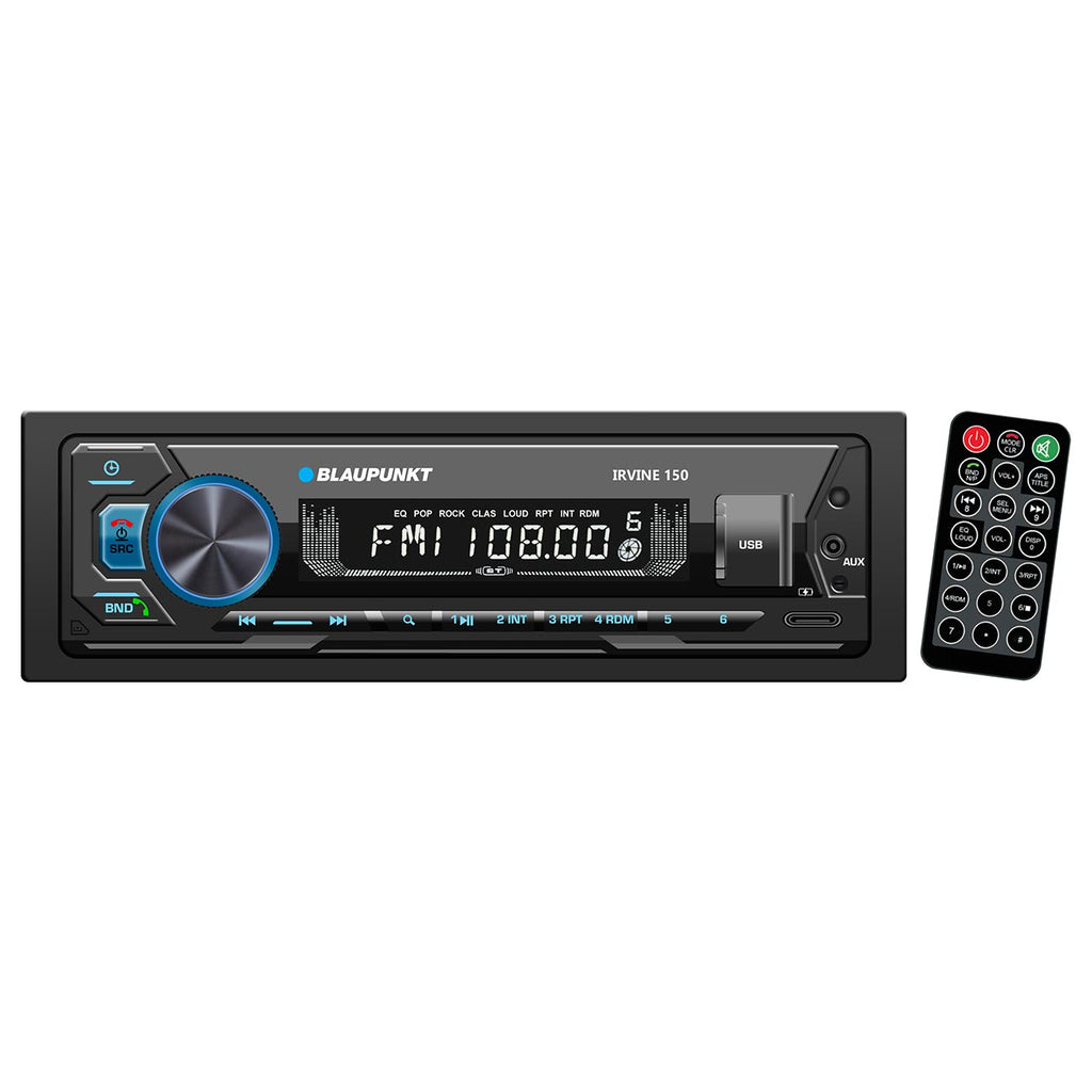 Blaupunkt Detachable Face Mechless AM/FM Receiver with Bluetooth USB/SD Inputs & Remote