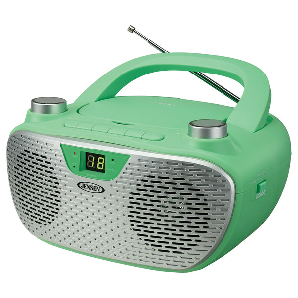 JENSEN(R) PRTBL STEREO CD PLYR&RDIO