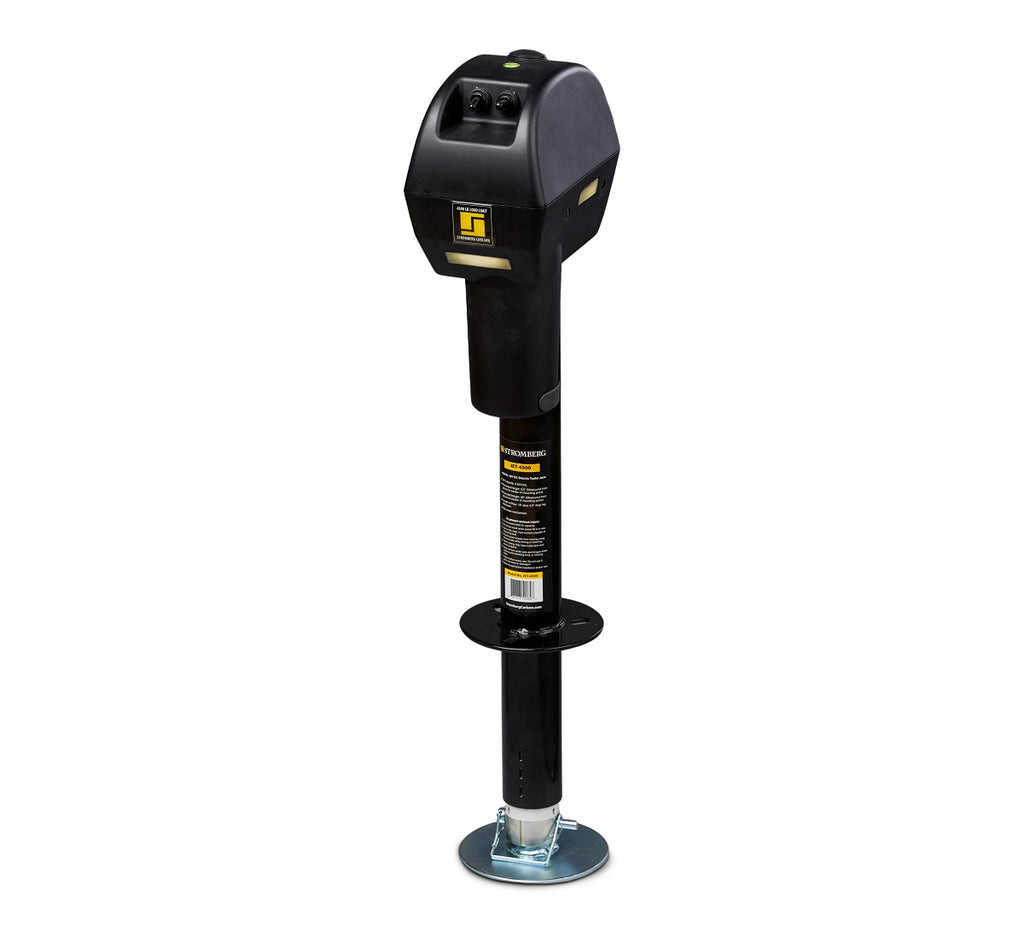 Stromberg Carlson 4500 lbs Electric Tongue Jack - Black