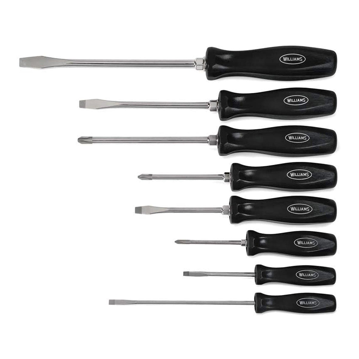 Williams Endurogrip™ Mixed Screwdriver Set (8 Piece)