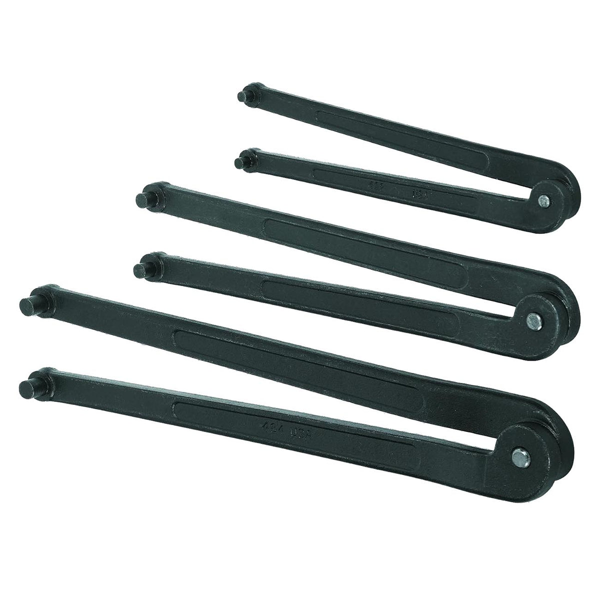 Williams Adjustable Face Spanner 3 Wrench Set