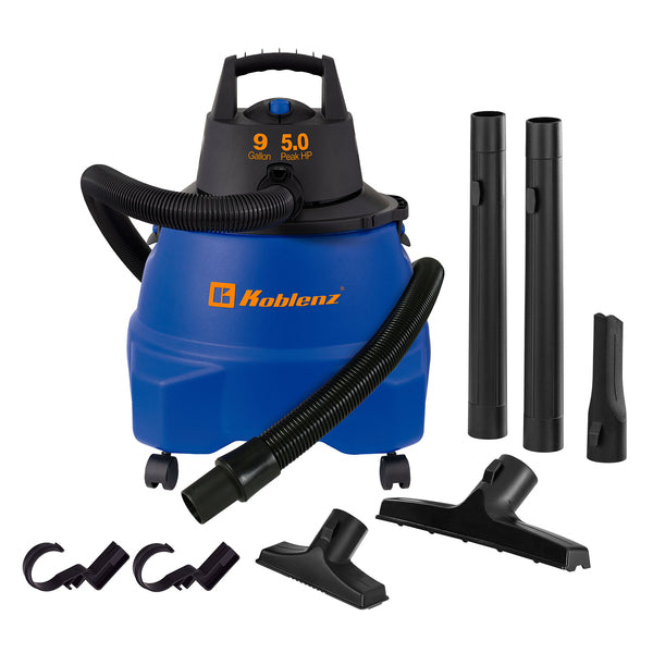 KOBLENZ(R) 9GAL 5.0 PHP WET DRY VAC