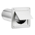 LAMBRO(R) 4IN PLSTC 1FLAP WL EX VNT