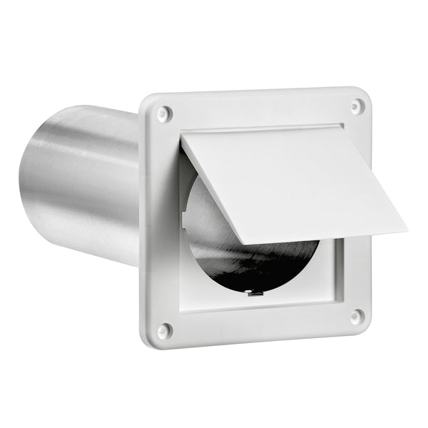 LAMBRO(R) 4IN PLSTC 1FLAP WL EX VNT