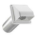 LAMBRO(R) 4IN PLSTC WL EXHST HD VNT