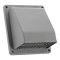 LAMBRO(R) 6IN P SD EXS VNT W/RS GRY