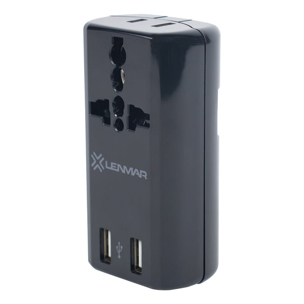 LENMAR ALL-IN-1 ADPTR W/USB BLK