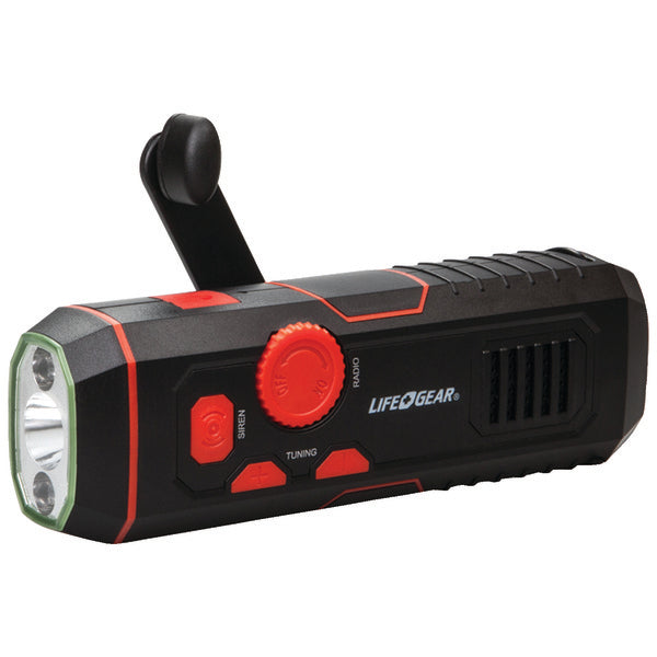 LIFEGEAR STRM PRF USB CRNK FLSHLT