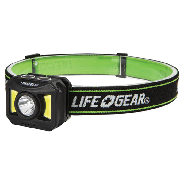 LIFEGEAR USB RCHRGBL HEADLAMP