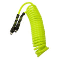 Flexzilla Polyurethane Recoil Hose 1/4in x 20ft w/ 1/4in MNPT Fittings