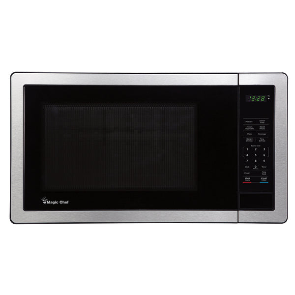 MAGIC CHEF(R) 1.1 CU.FT. CNTRTP MWV SLV