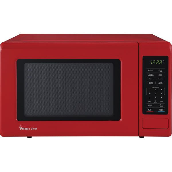 MAGIC CHEF(R) 0.9 CU FT CNTRTP MWV RED