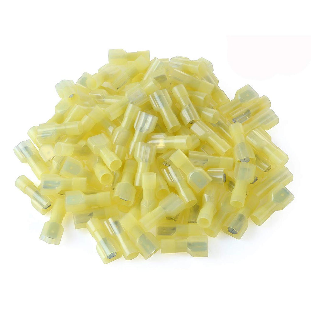 XScorpion Insulated Male Quick Disconnect 10/12ga. - Yellow (100 pack)