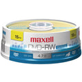 MAXELL(R) 4.7GB DVD-RW 15CT SPINDLE