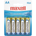 MAXELL(R) AA 10PK CARDED BATTERIES