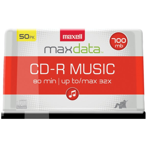 MAXELL(R) MUSIC CD-RS 50-PACK