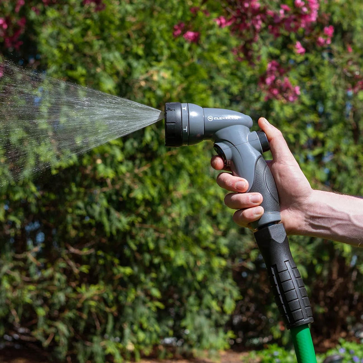 Flexzilla 6-Pattern Adjustable Garden Hose Nozzle