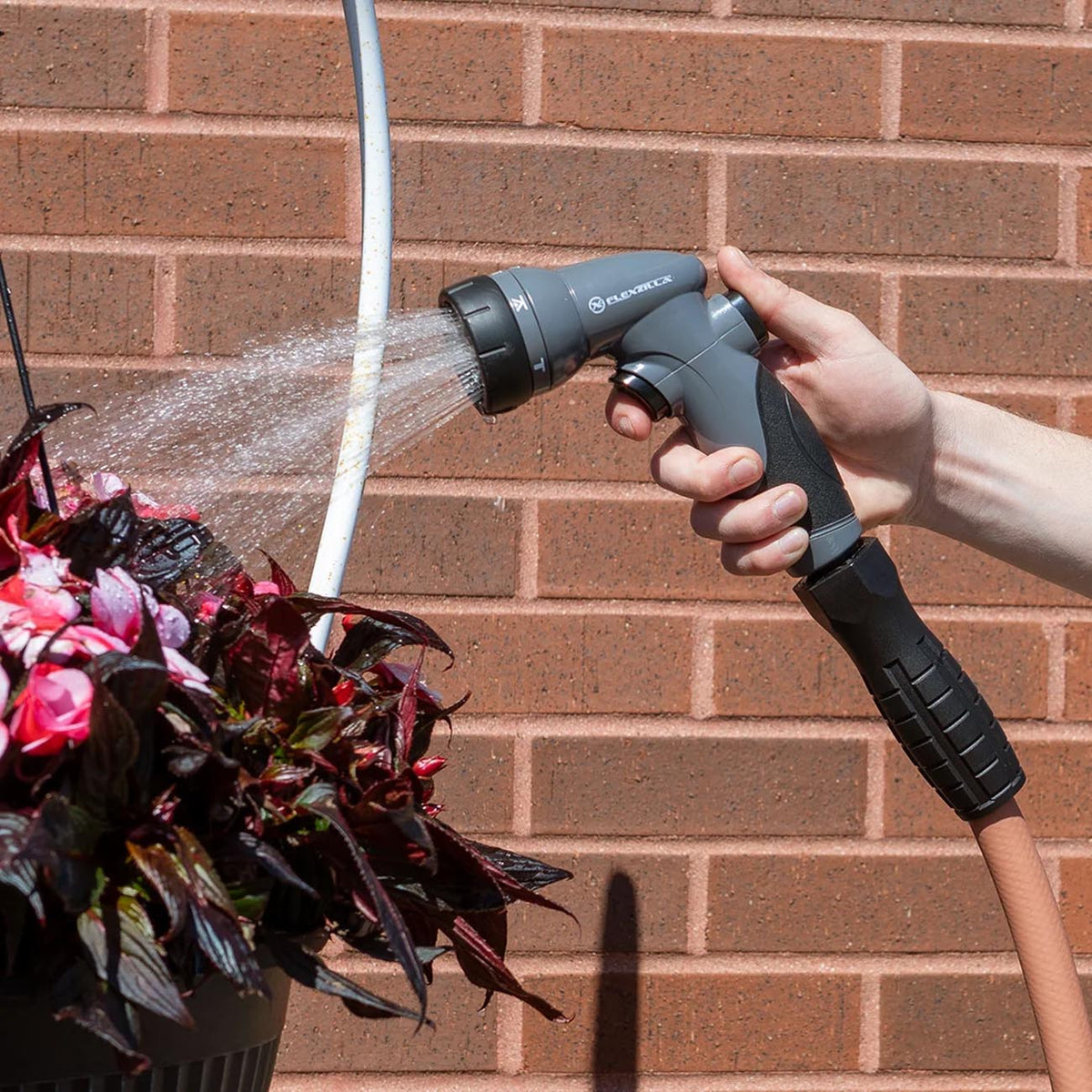 Flexzilla 6-Pattern Adjustable Garden Hose Nozzle